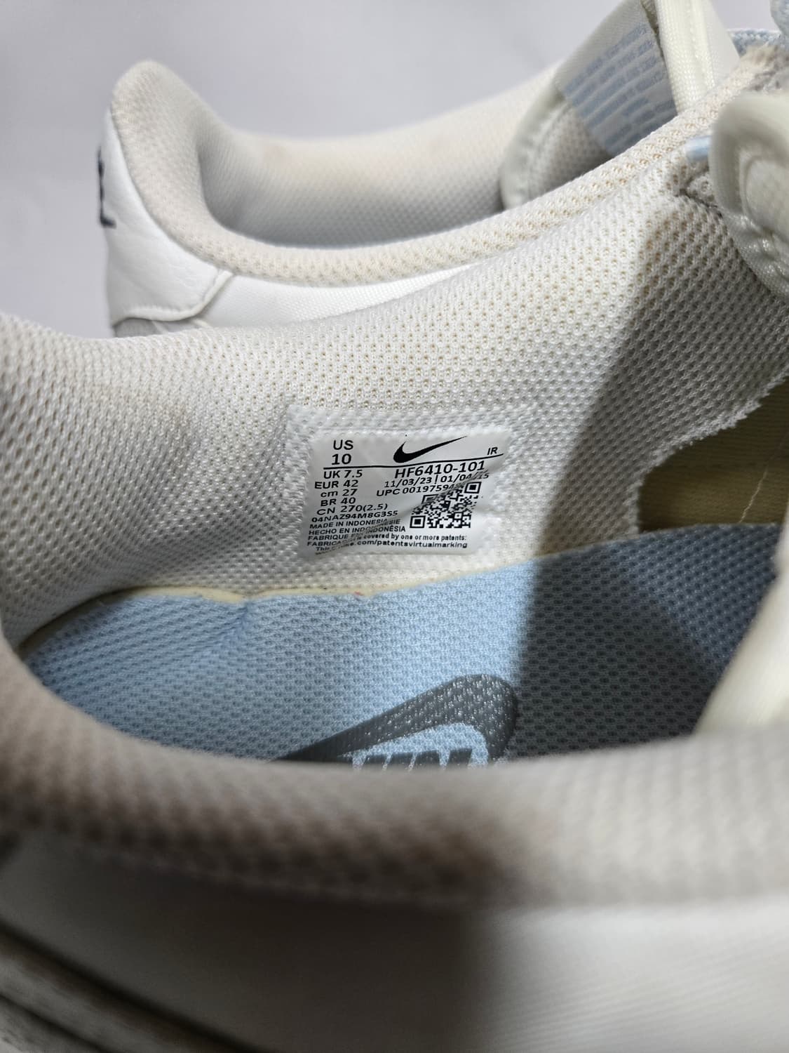 나이키 코르테즈 라이트 아머리 블루 270mm 상품이미지5