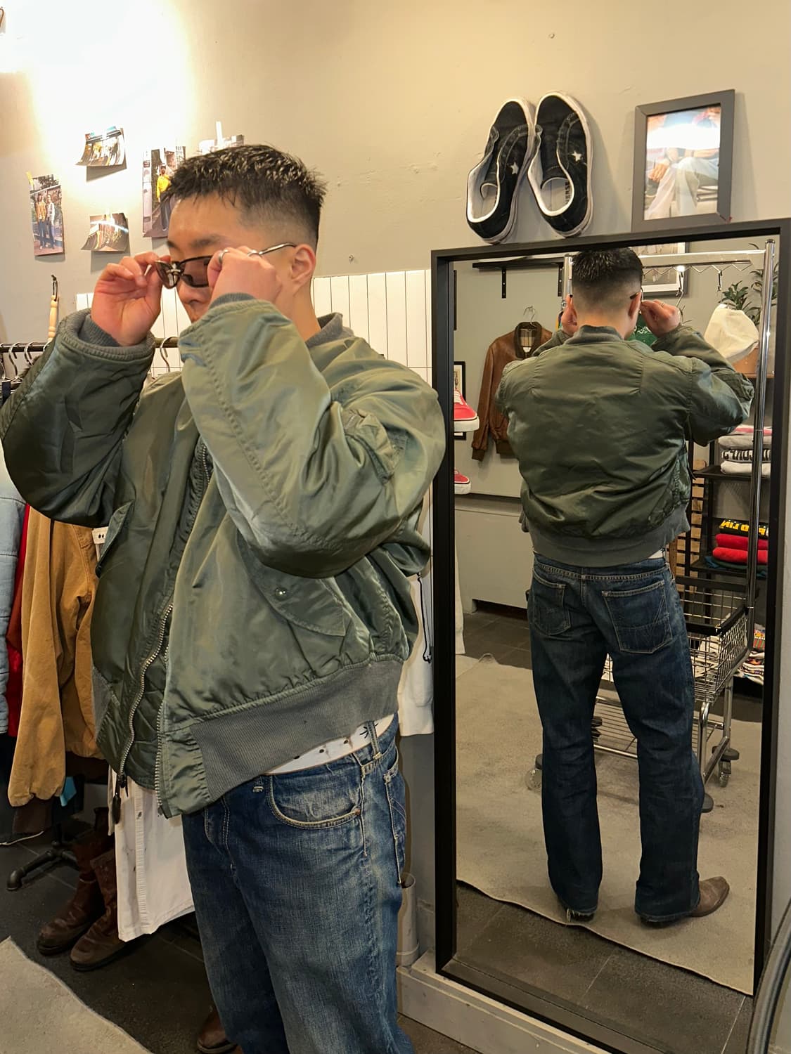 90’s Alpha Industries Ma-1 USA flight  상품이미지3