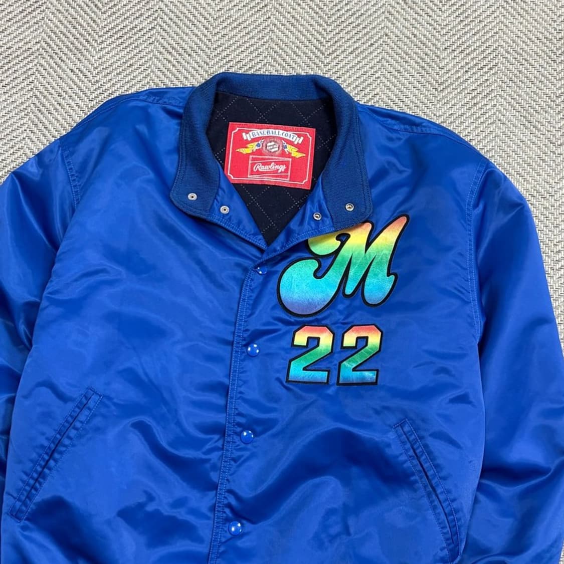 롤링스 빈티지 베이스볼 스타디움  자켓 v1853 상품이미지3