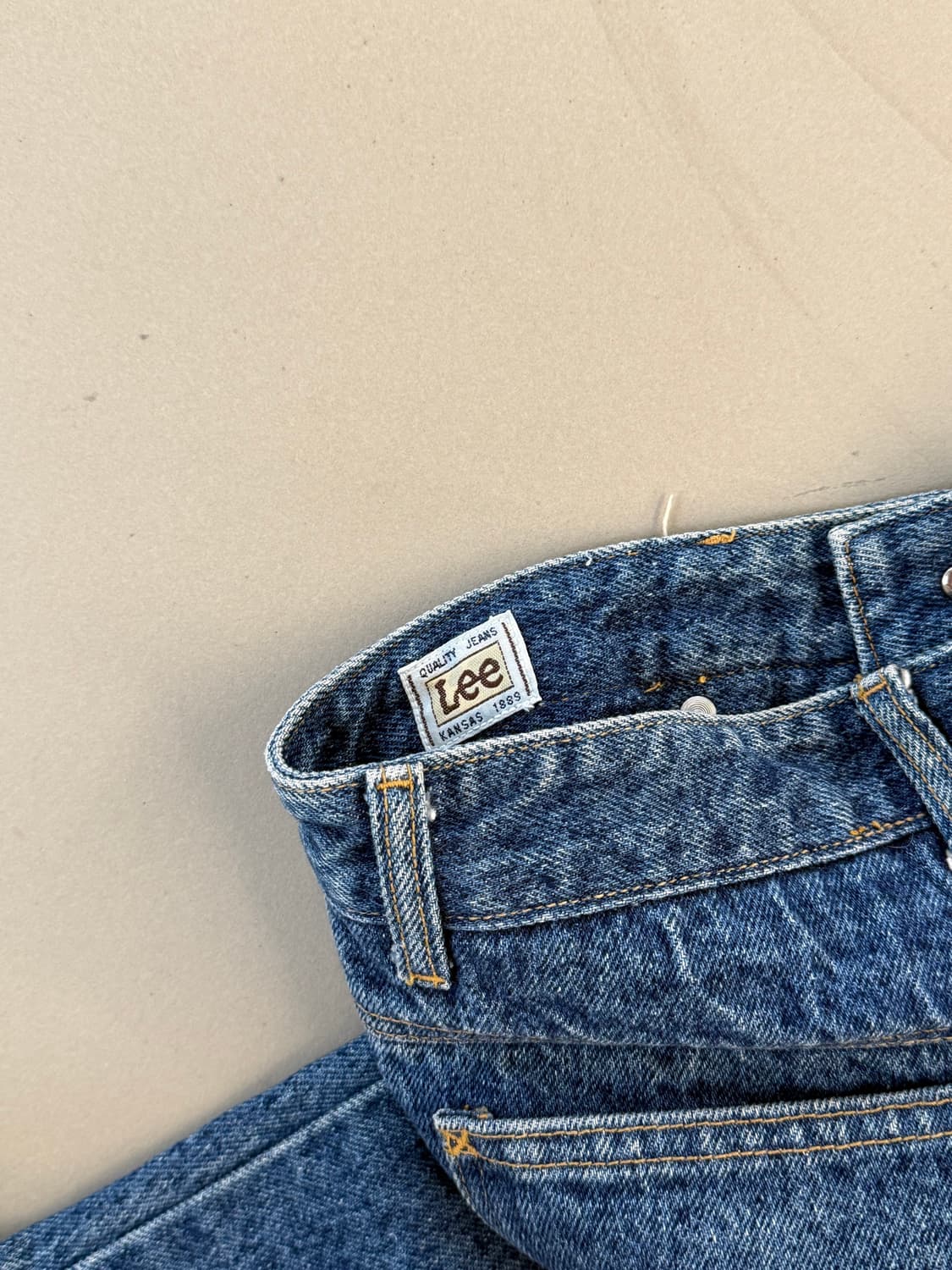 90s Lee denim pants 상품이미지4