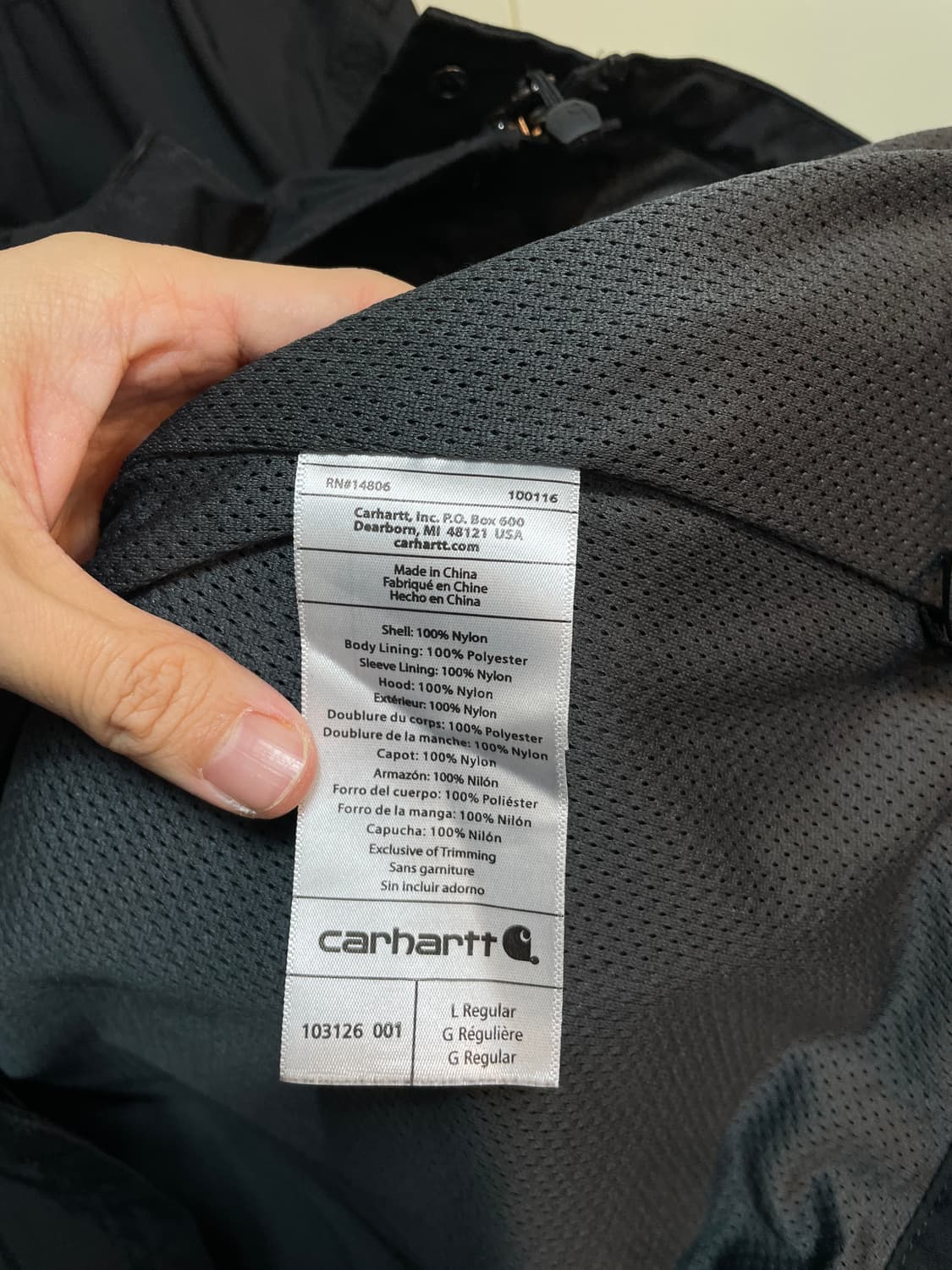 CARHARTT(칼하트)멀티포켓 윈드자켓 상품이미지8