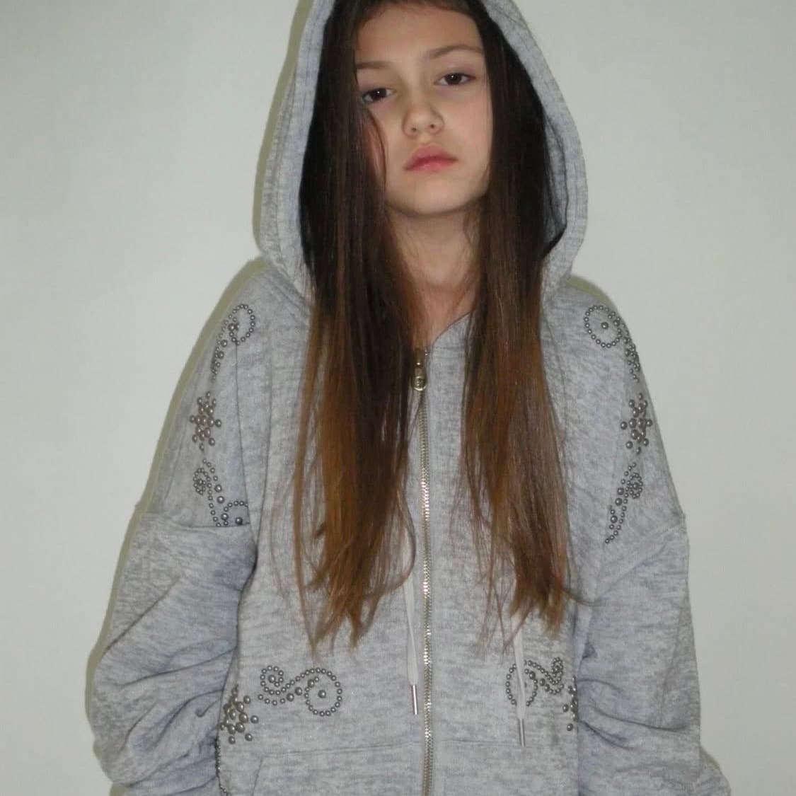 Polysooem studded hoodie 폴리수엠 후드집업 상품이미지1