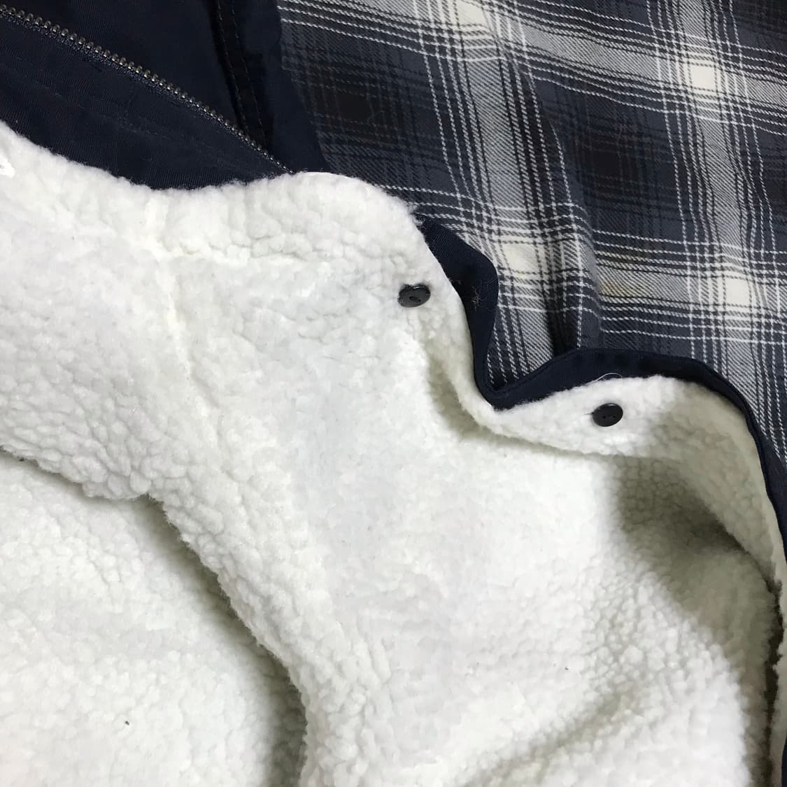 지유 재팬라인 네이비 m65 피쉬테일 숏 풀셋 파카 xl 상품이미지6