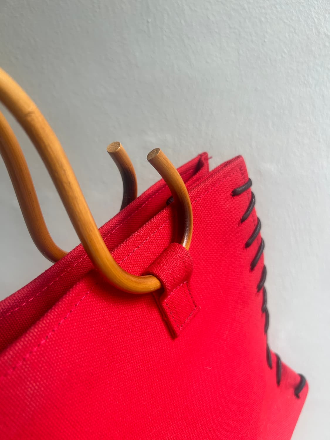대나무 손잡이 가방  상품이미지5