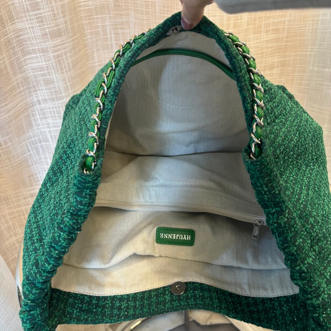 정품 휴젠느 리파 숄더백     상품이미지6