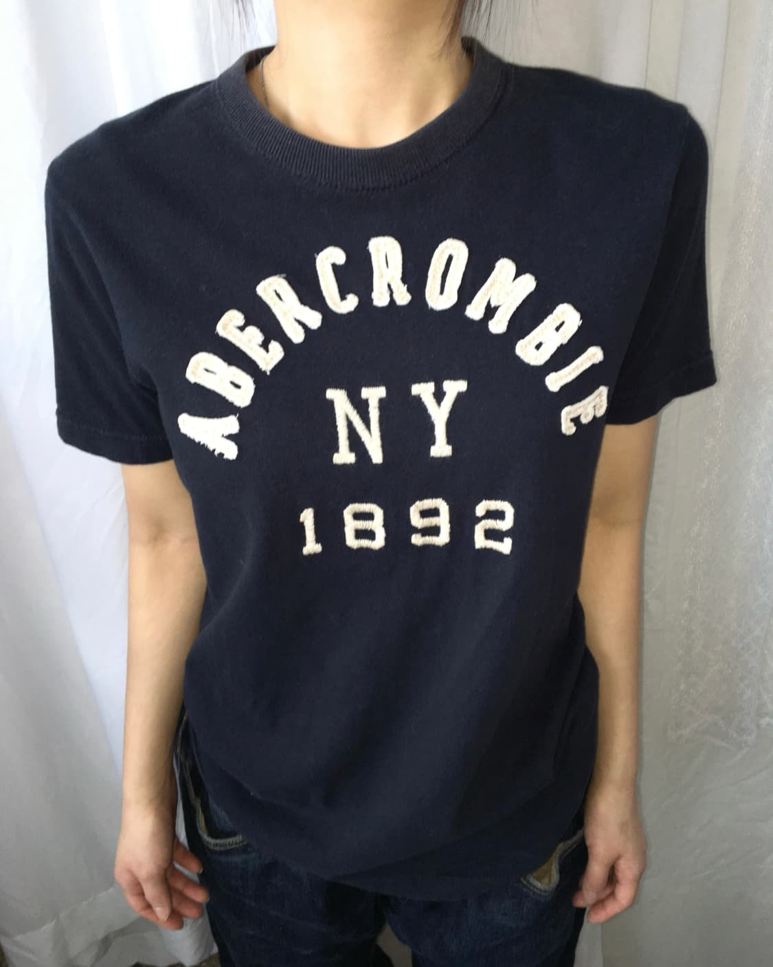Abercrombie 네이비 티셔츠  상품이미지1