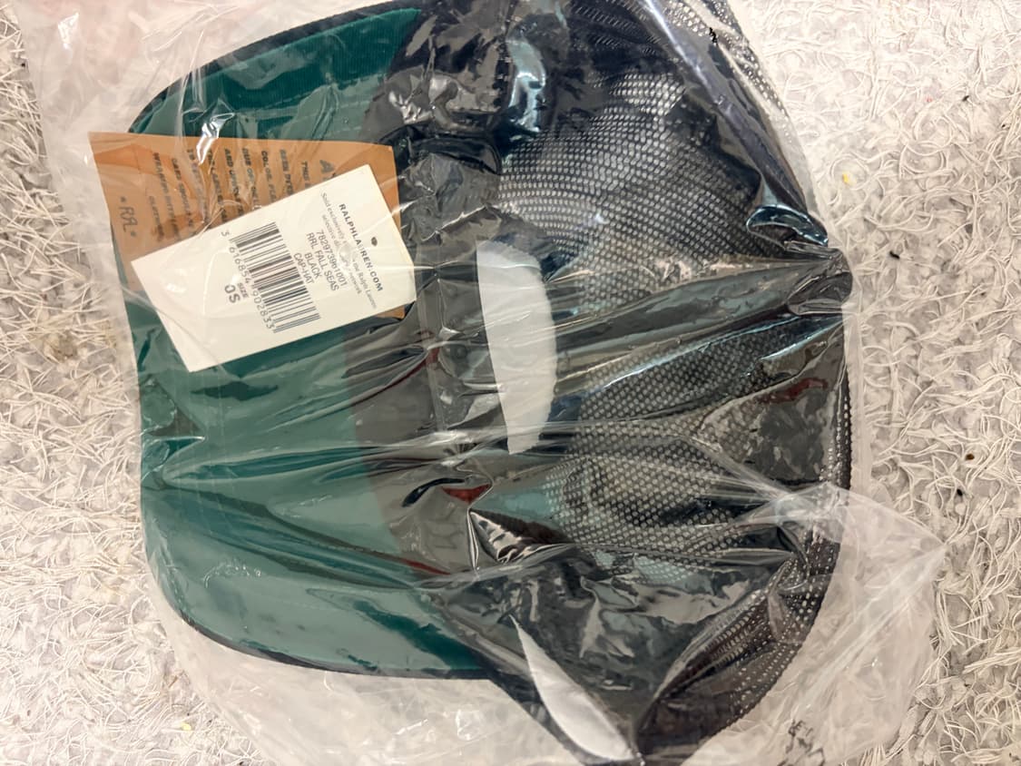 RRL 더블알엘 로고 패치 트윌 트러커 캡 블랙 상품이미지3