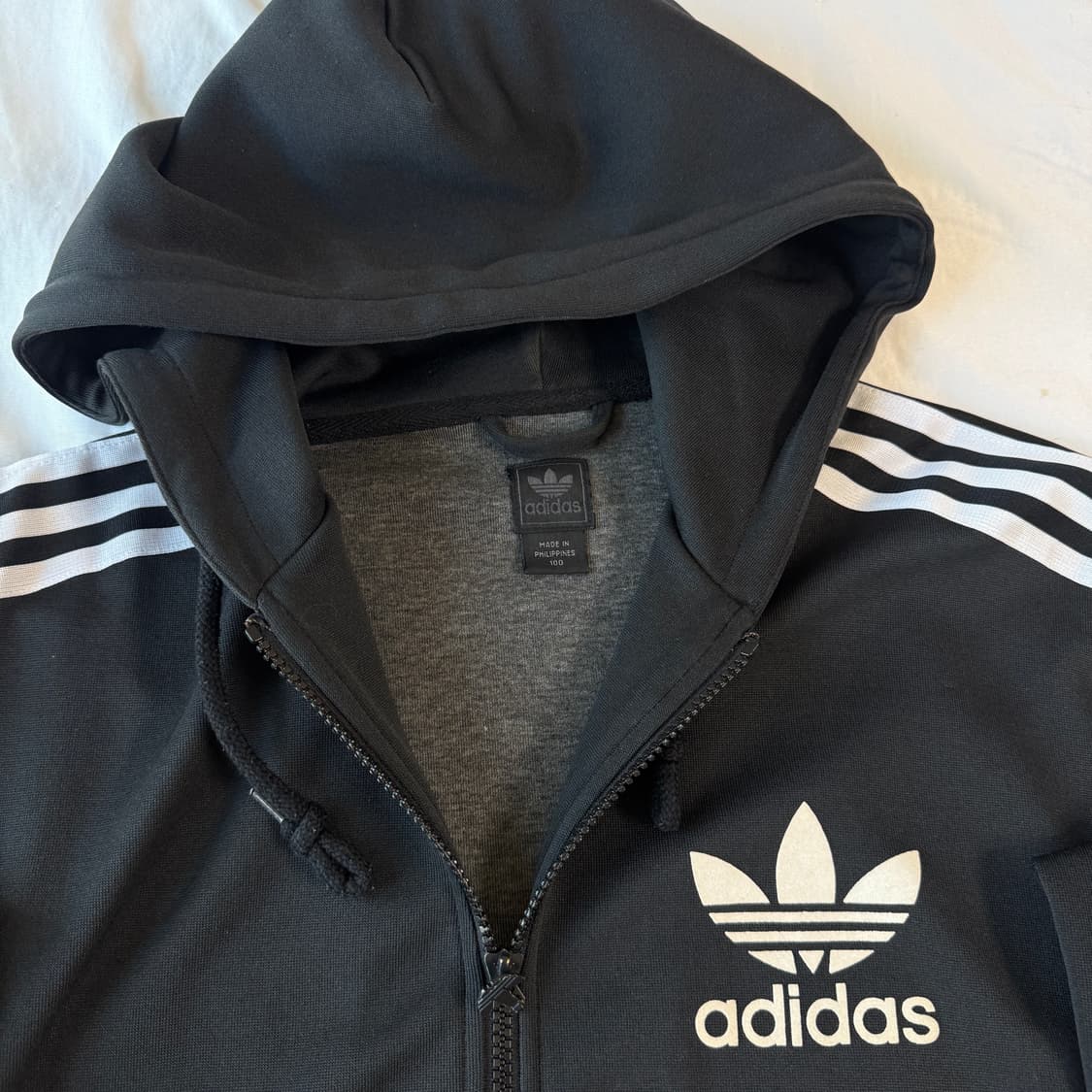 아디다스 올드스쿨 파이어버드 후드져지 XL 상품이미지4