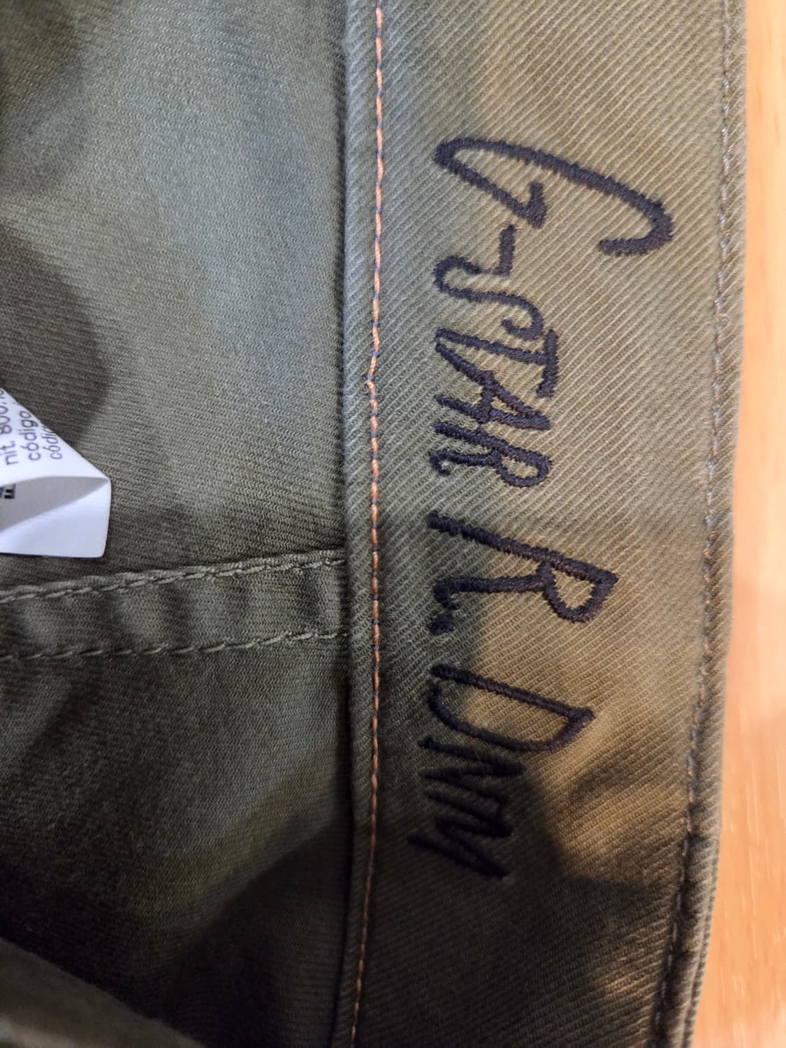 G-STAR카키색 카고 바지(W25/L30) 상품이미지7