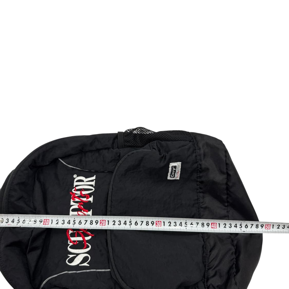 스컬프터 나일론 슬로치 백팩 가방 블랙 상품이미지7