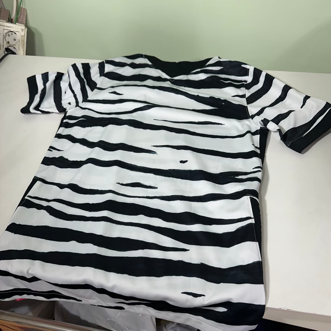 95 S-M 나이키풋볼 20한국국대 지브라 축구져지 축구반팔 상품이미지5