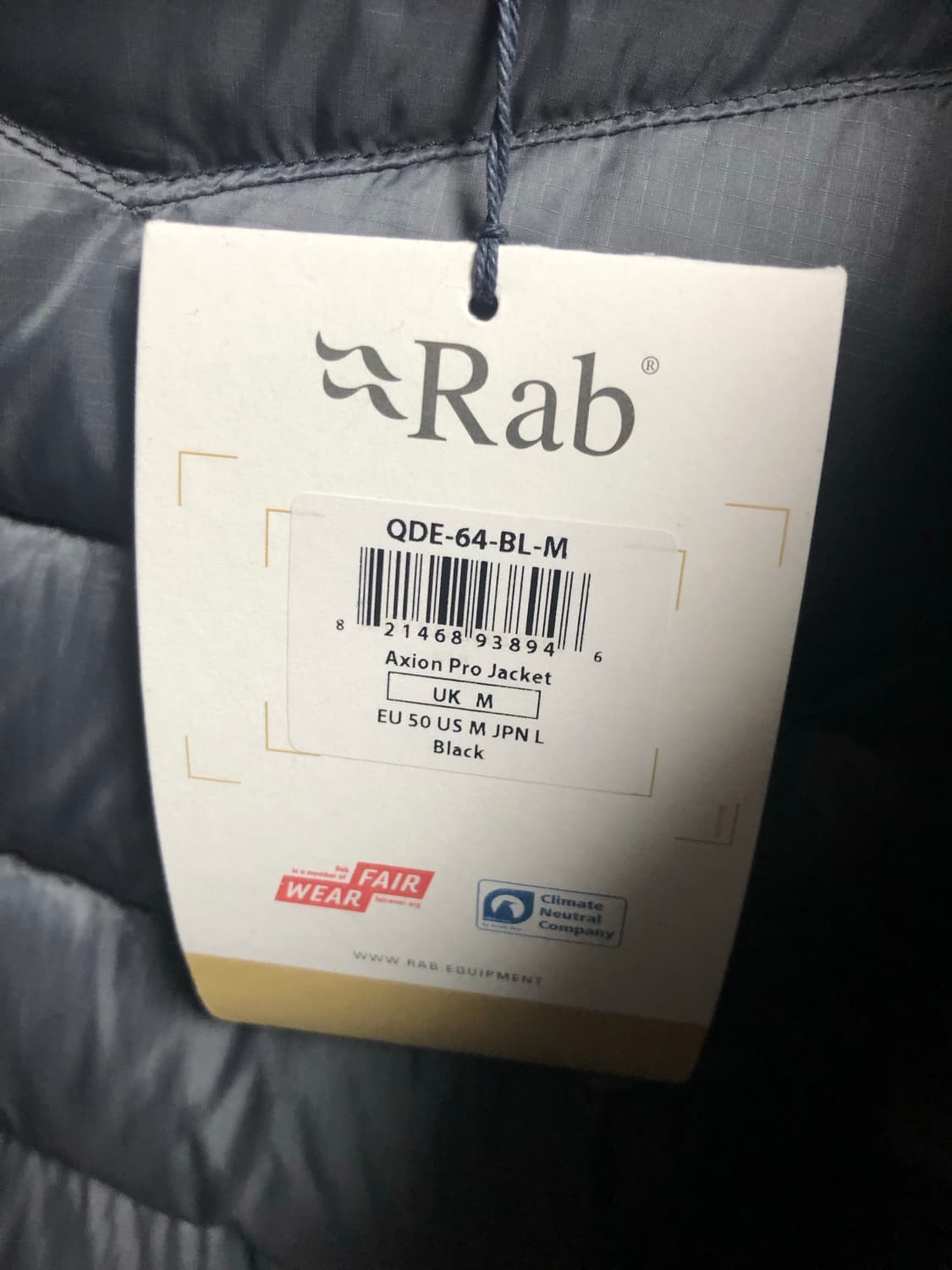 rab 액시언 프로다운 상품이미지7