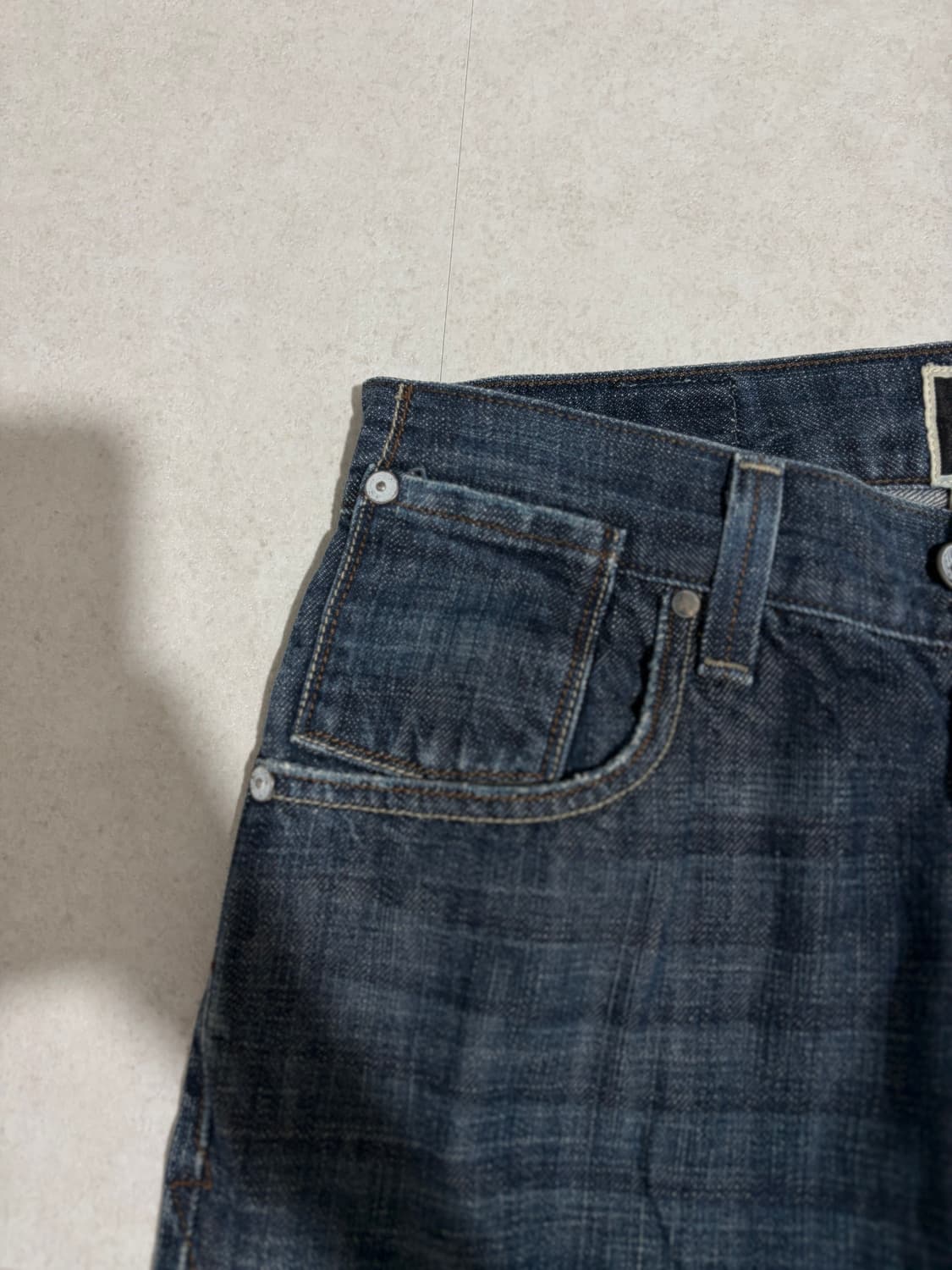 리바이스 올드스쿨 레더패치 오버 스트레이트진 32 상품이미지7