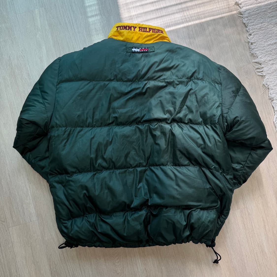 90s 타미힐피거 올드스쿨 리버시블 패딩 XL 상품이미지2
