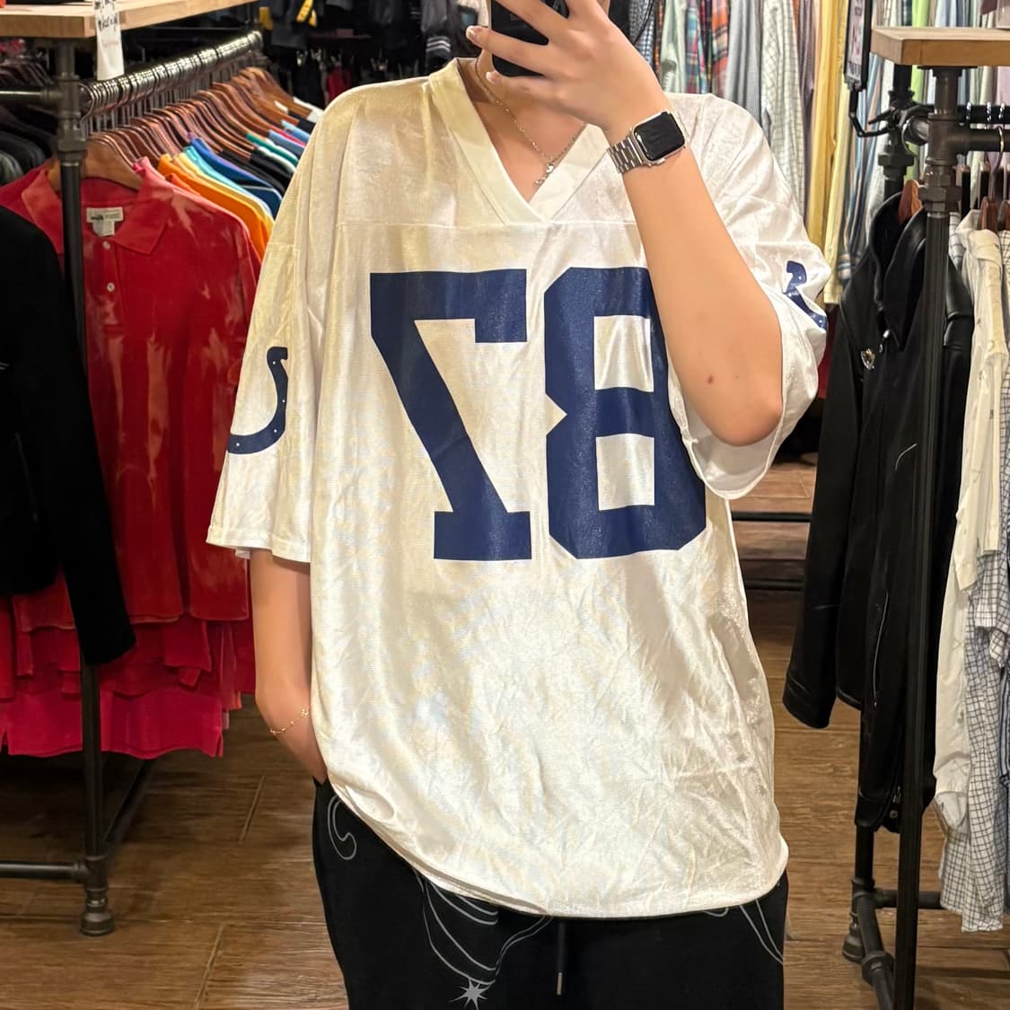 [HI] NFL 풋볼져지 반팔티 화이트 상품이미지2