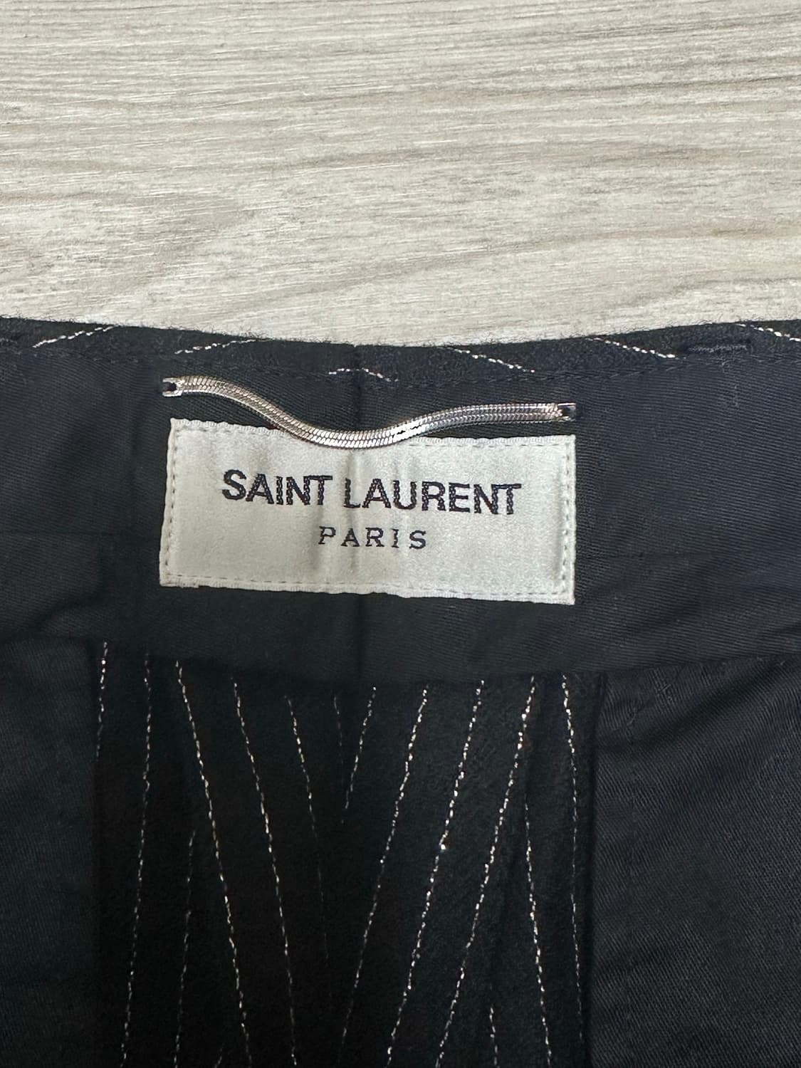 생로랑 19ss 핀스트라이프 슬랙스 상품이미지3