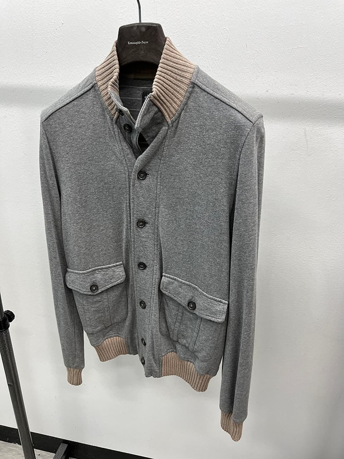 95) 일레븐티 코튼니트 블루종  상품이미지1