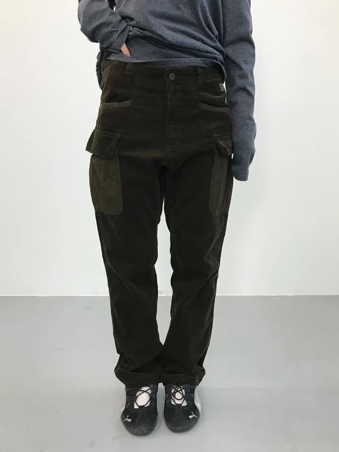 BACK NUMBER Vintage Corduroy Cargo Pants 상품이미지3