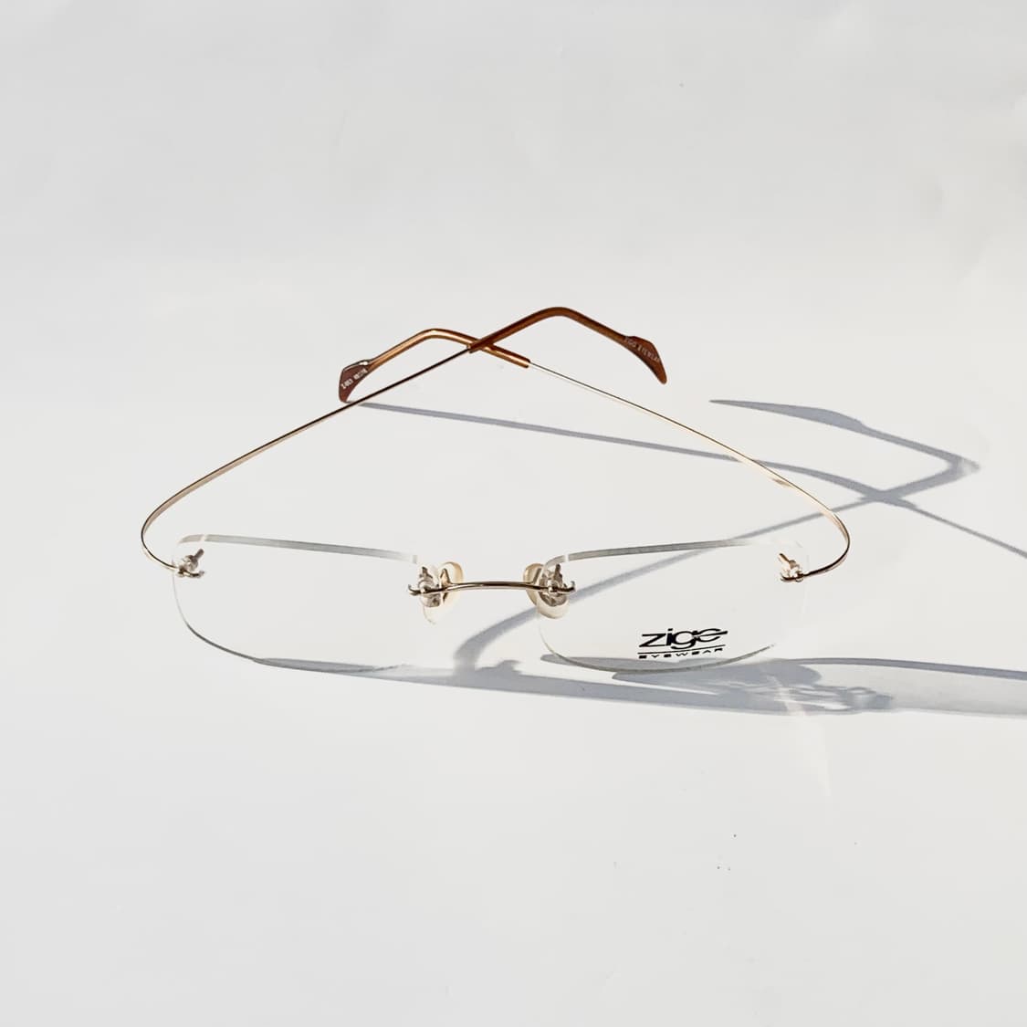 774 데드스탁 픽키 무테 초경량 스퀘어 빈티지안경 상품이미지2