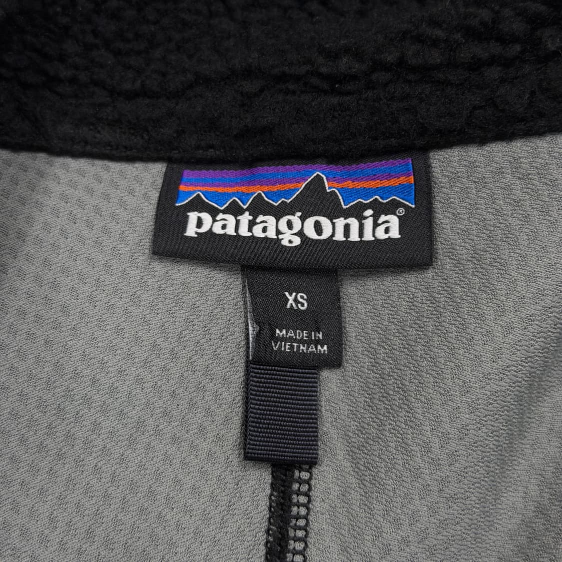 파타고니아 클래식 레트로 X 후리스 자켓 블랙 XS 상품이미지5