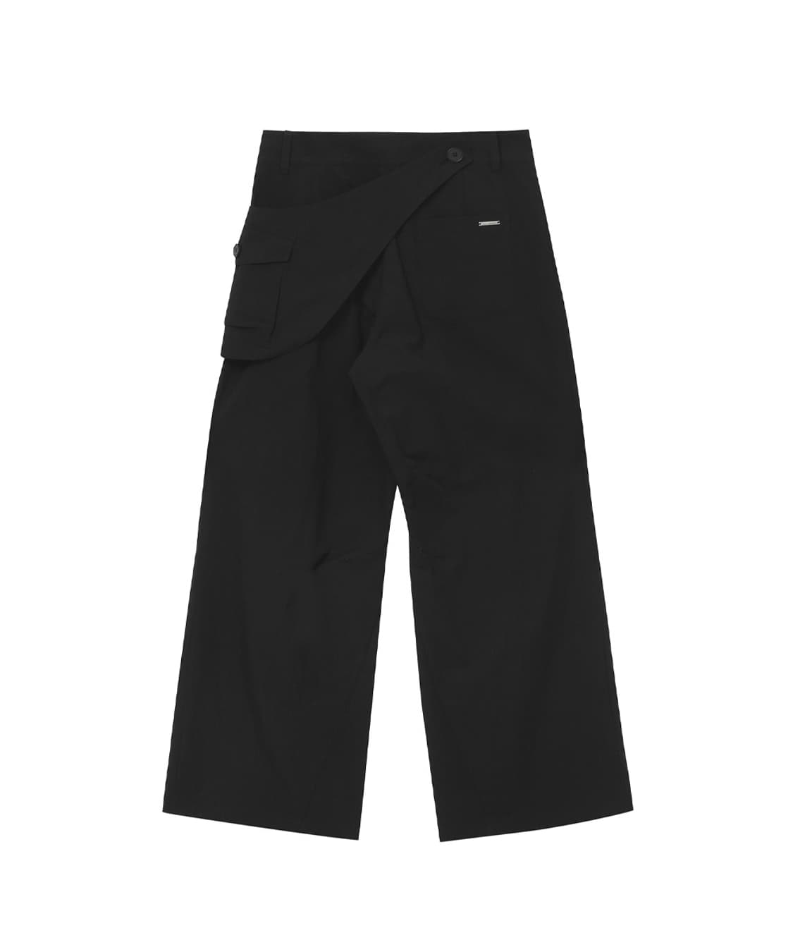 미세키서울 웨이스트 포켓 백 와이드 팬츠, 웨이브 레이어드 스커트 백 상품이미지2