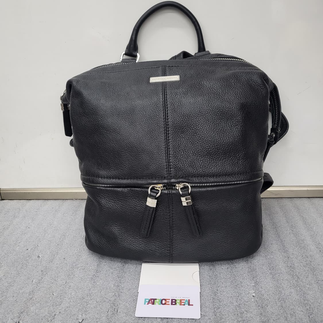 PATRICE BREAL 정품 천연 가죽 백팩 상품이미지1