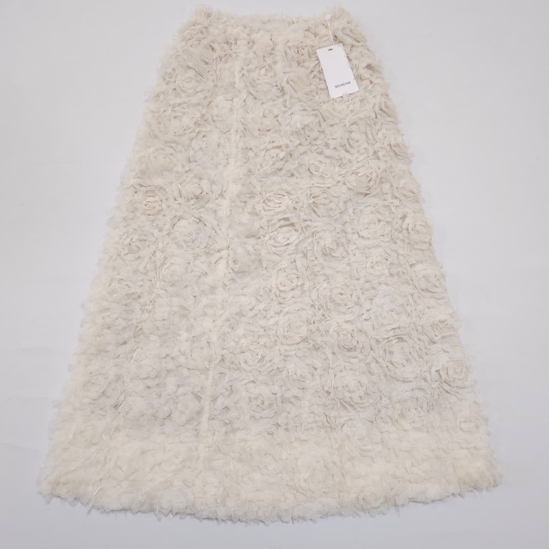 새상품) Monoha 모노하 페더 밴딩 스커트 상품이미지2