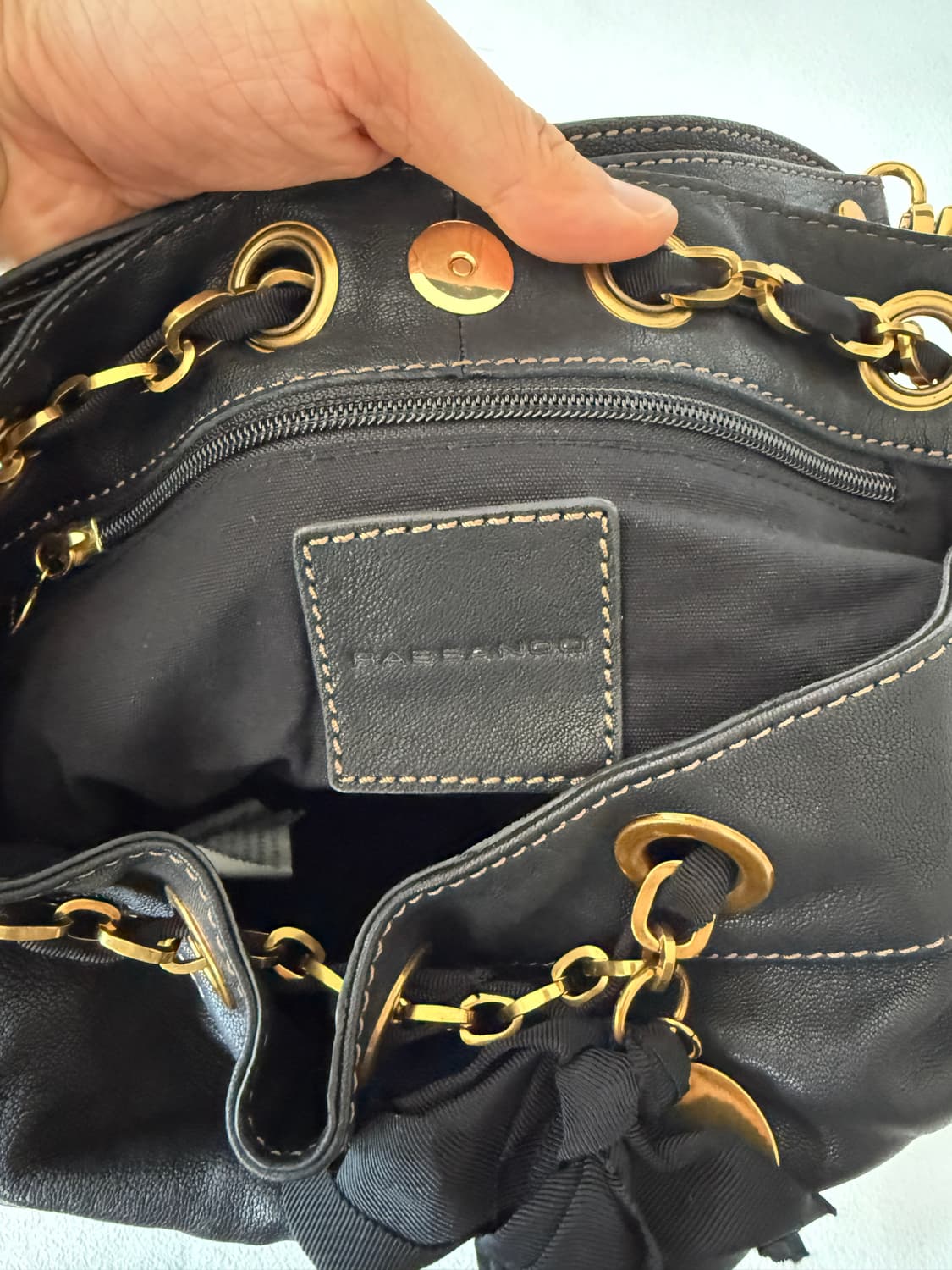 라비엔코(RABEANCO) 레더 숄더백 상품이미지10