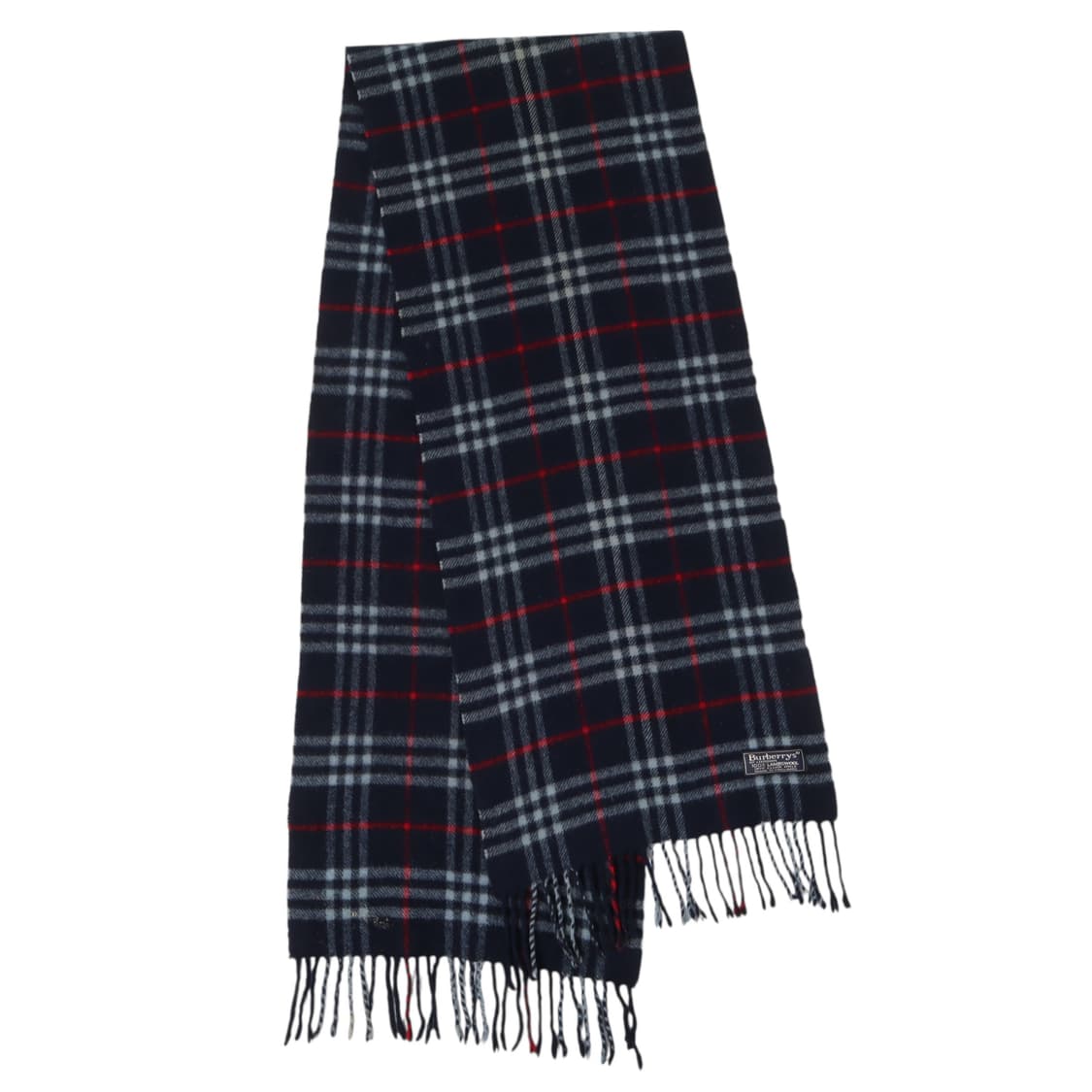 버버리 네이비 노바체크 램스울 머플러 상품이미지4