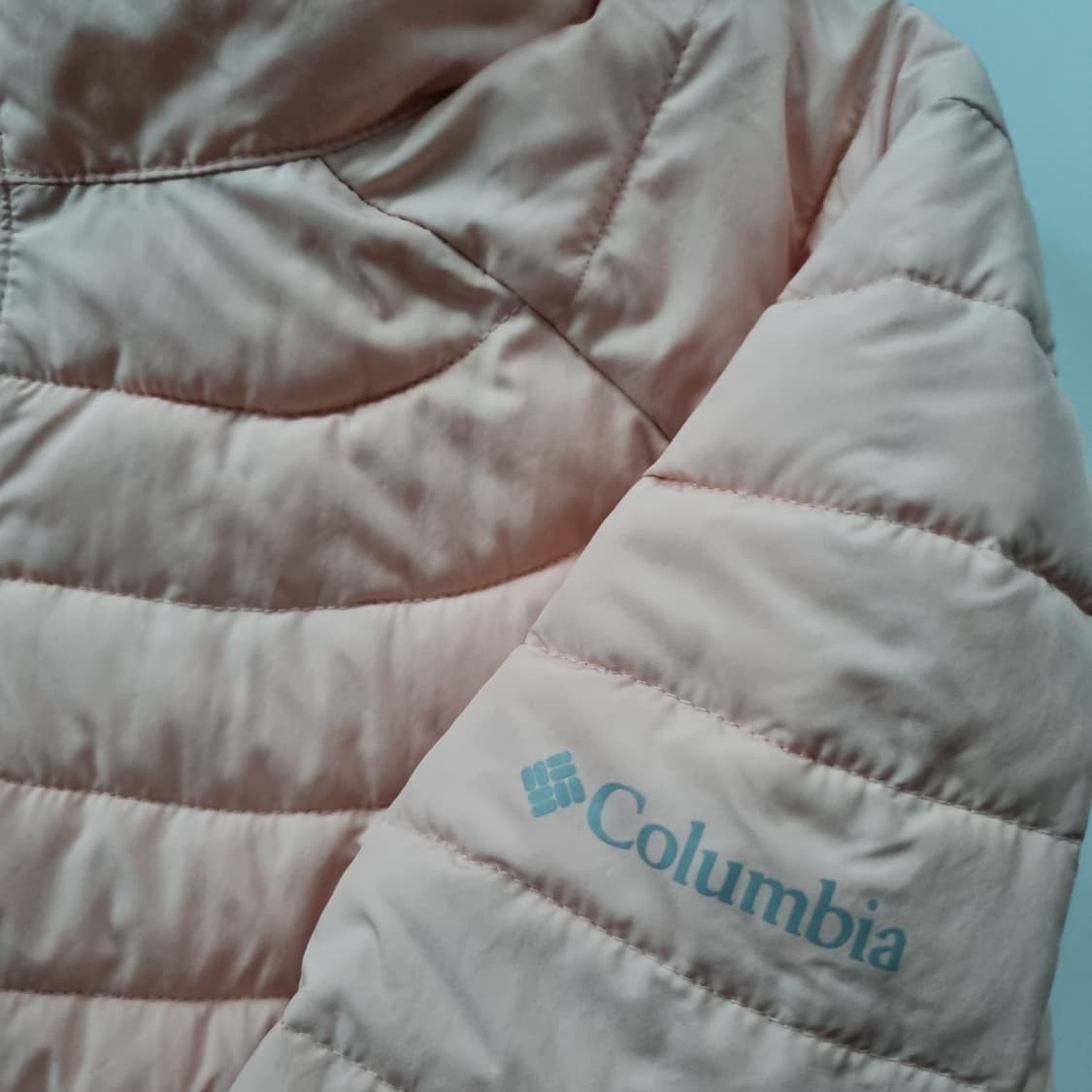 콜롬비아 경량패딩 연핑크  상품이미지4