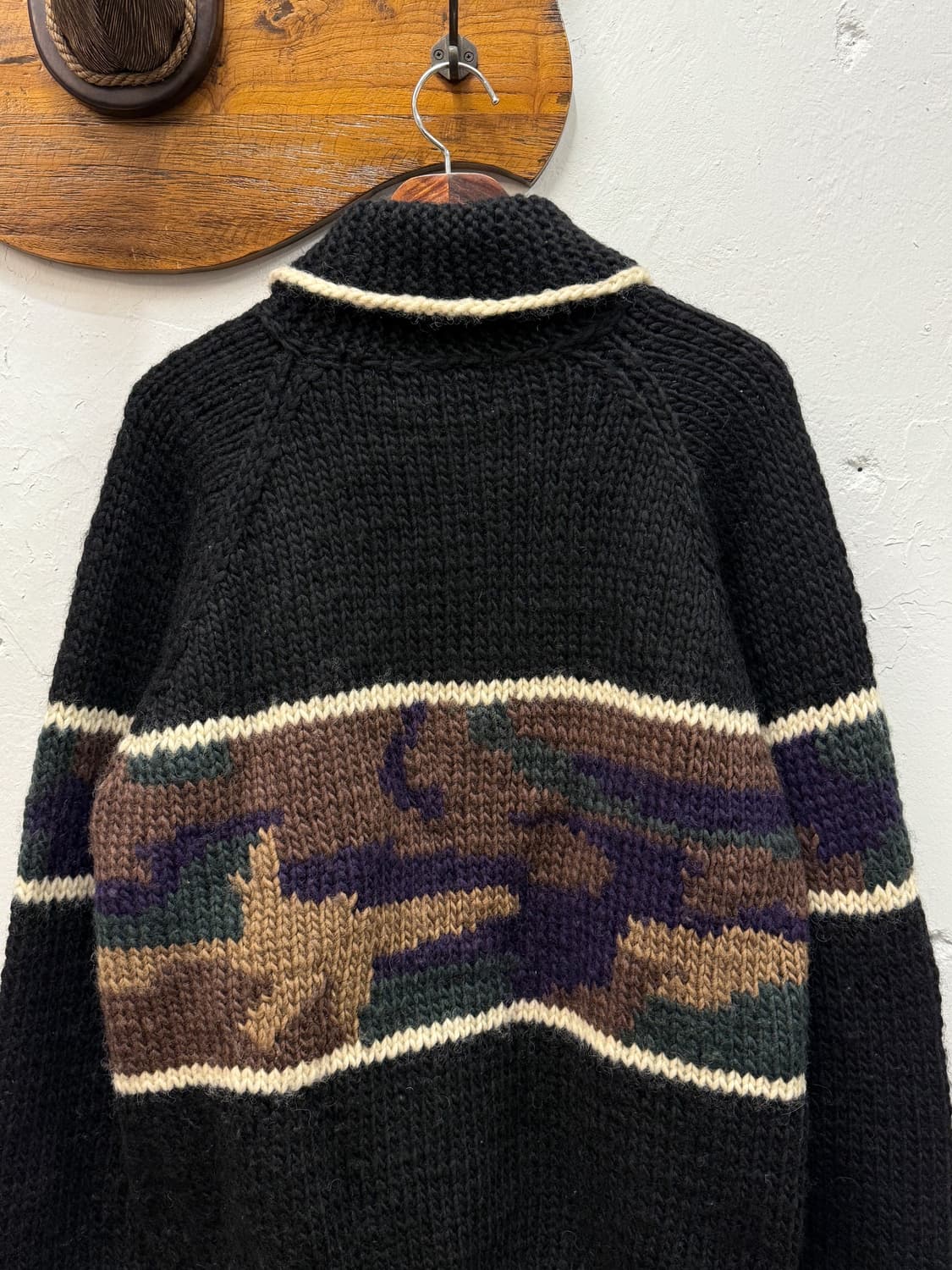 L) Back Street Crawler Wool Zip Knit Jac 상품이미지6
