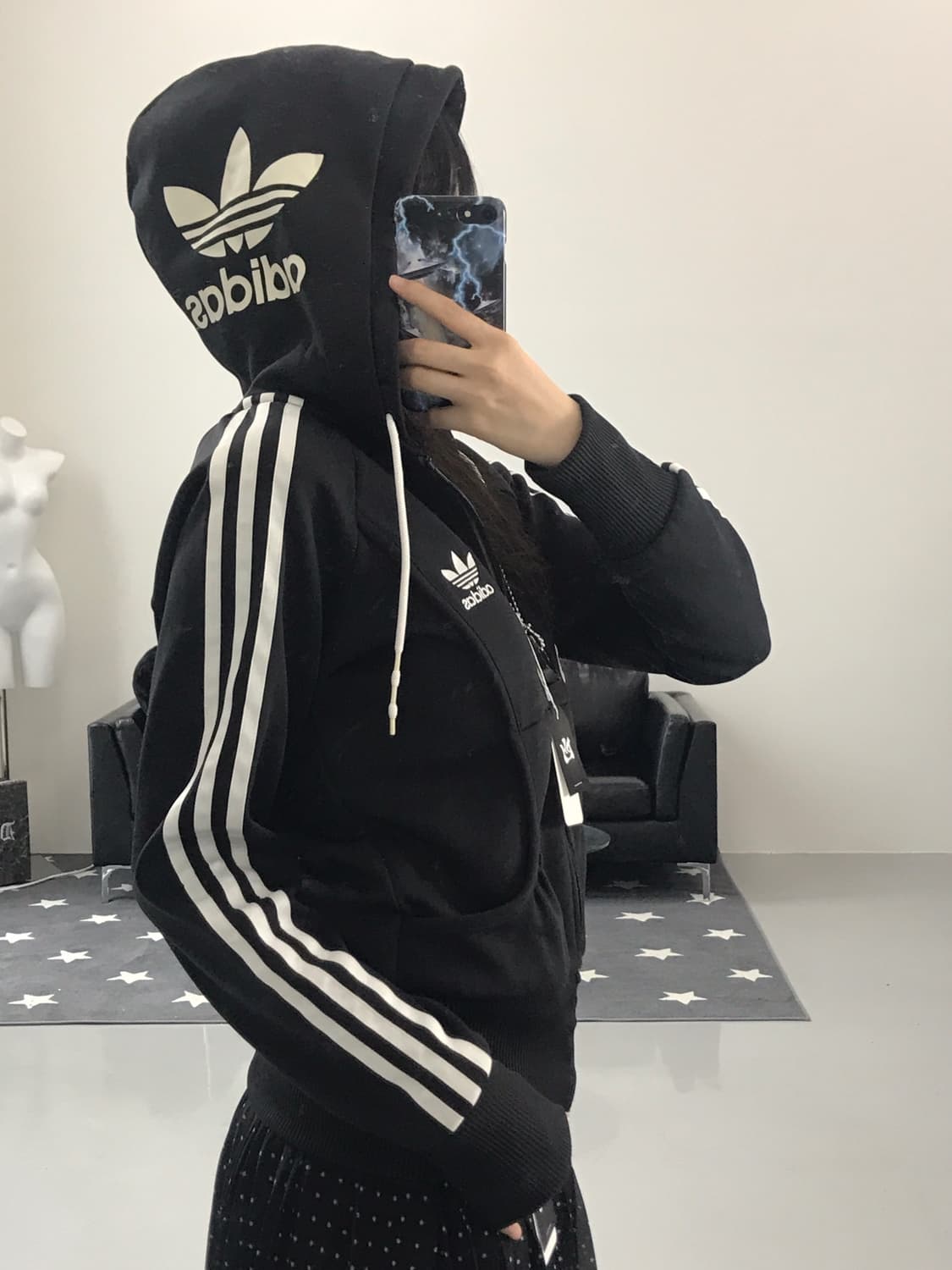 Adidas Black Pocket Girl Codiset(3pc) 상품이미지3
