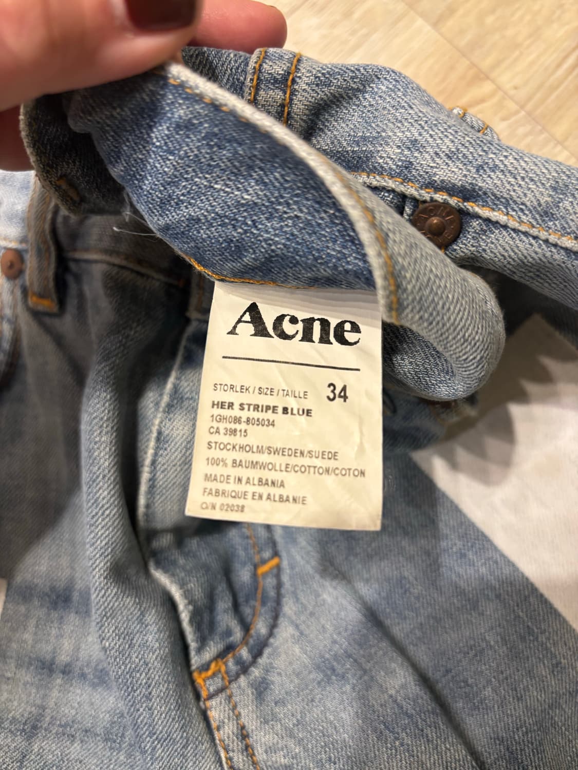 Acne 데님 아크네 데님 상품이미지4