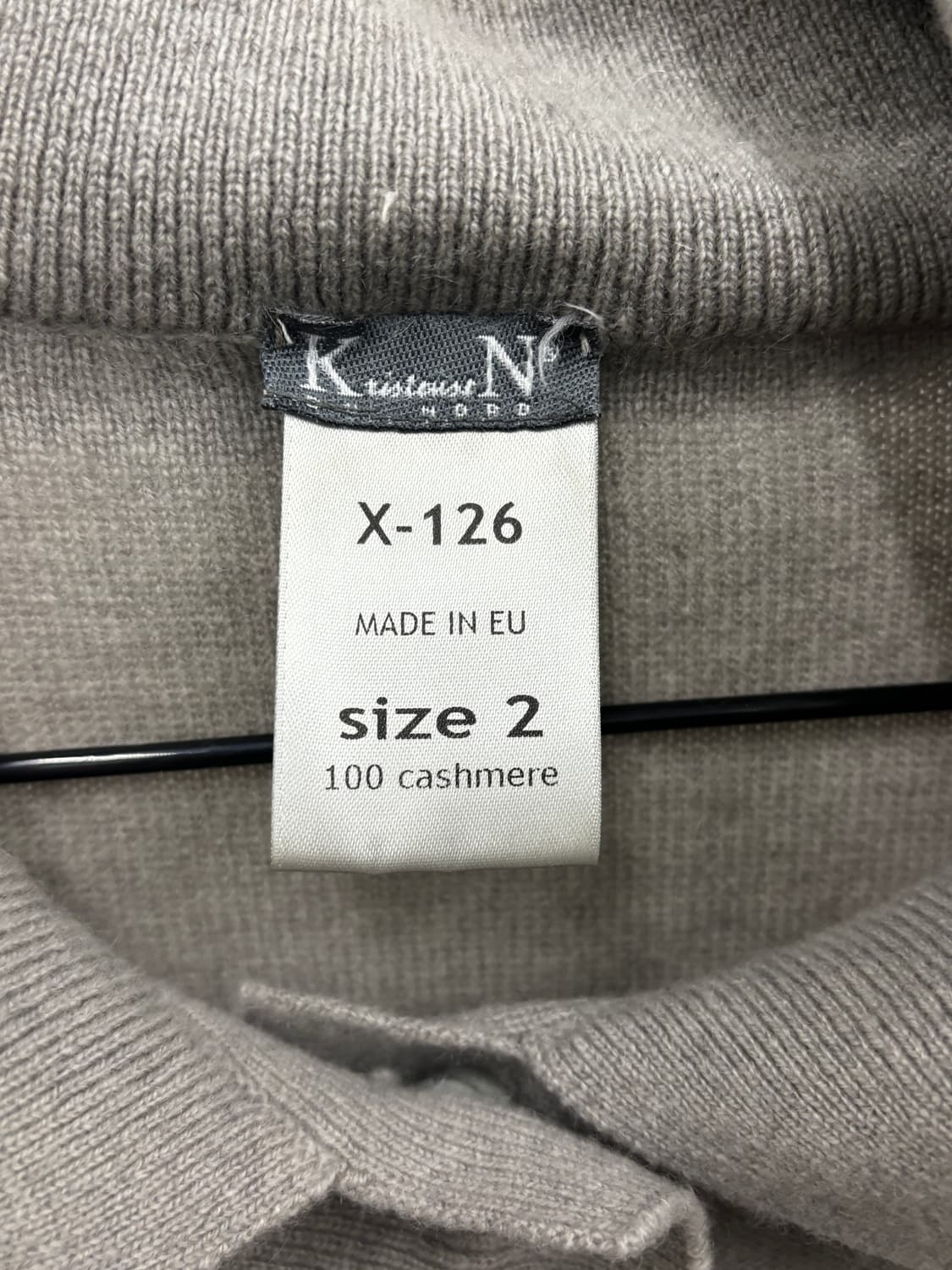 Kristensen DU NORD 캐시미어 폴로 셔츠 2 상품이미지4