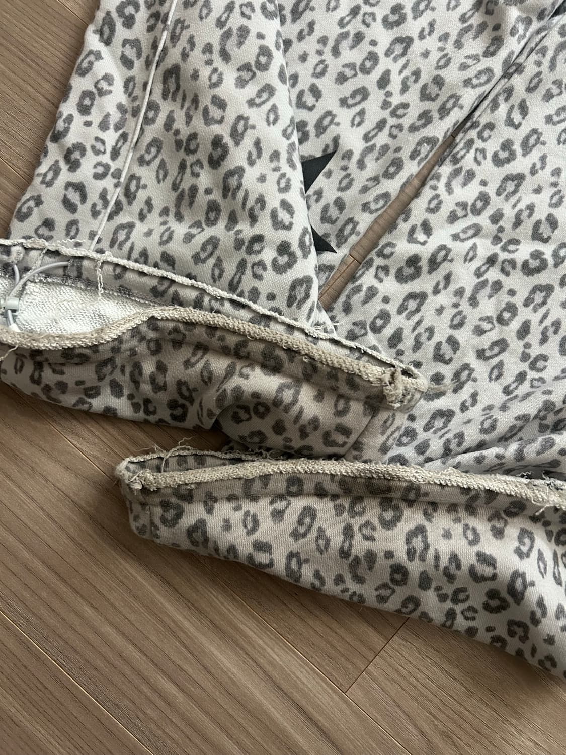 셋업이엑스이 레오파드 프릴팬츠 상품이미지3