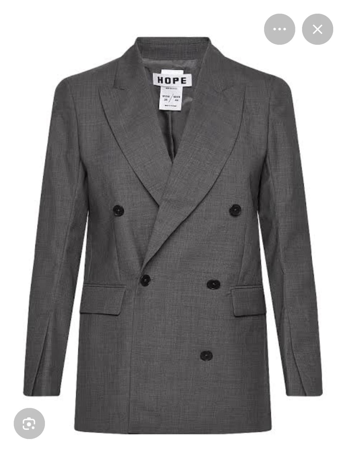 Hope 호프 빌트업 더블 블레이저  상품이미지2