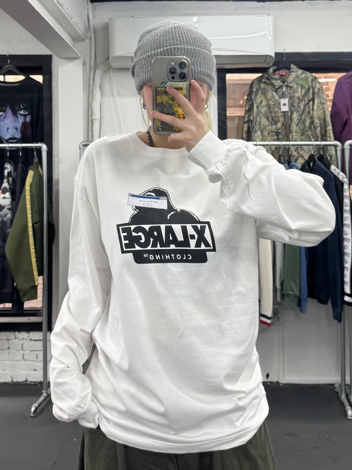 XLarge 엑스라지 빅로고 롱슬리브 상품이미지2