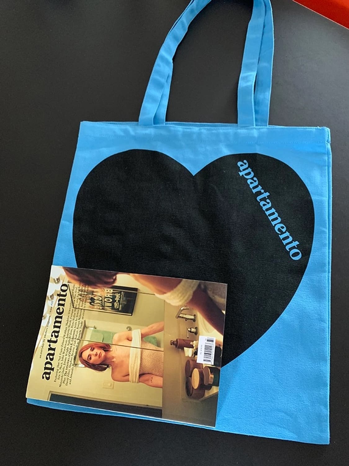 Apartamento 아파르타멘토 하트 토트백 🩵 상품이미지2