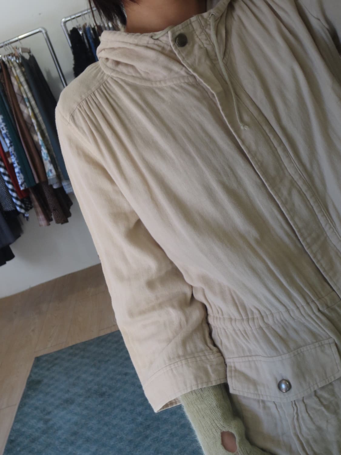 Vintage hood zip-up 상품이미지3