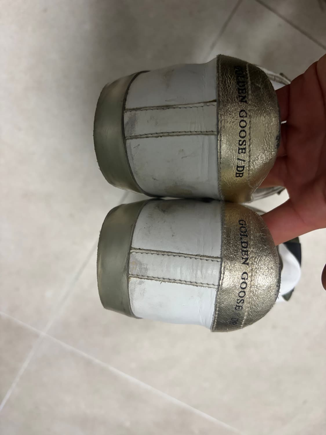 골든구스 화이트골드 스타 스니커즈 39(250~255) 상품이미지5