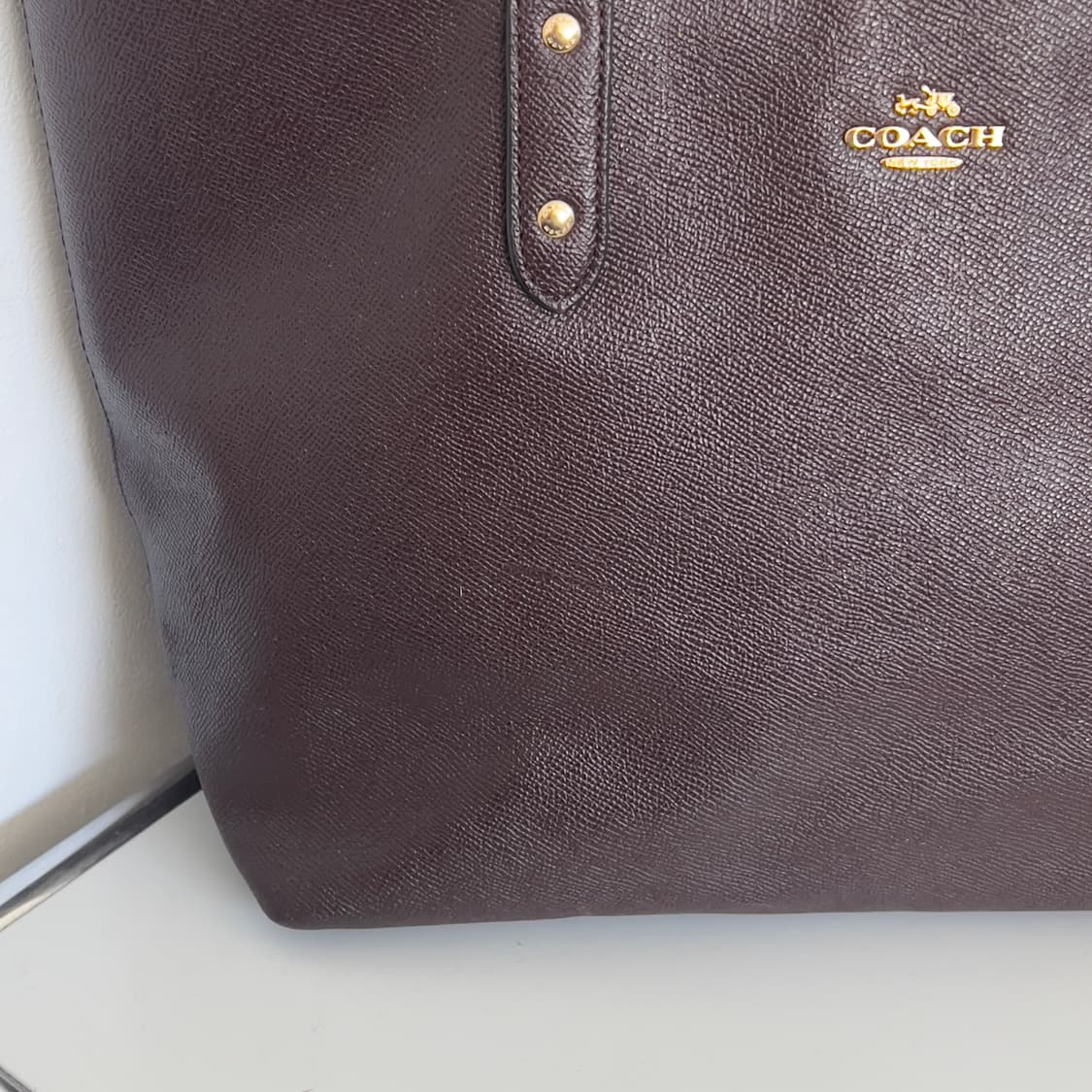 Coach leather tote bag 상품이미지2