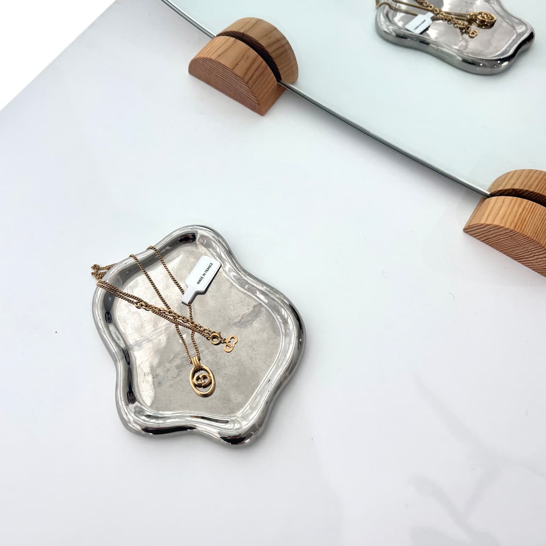 크리스찬 디올 CD 원형 팬던트 목걸이 상품이미지2