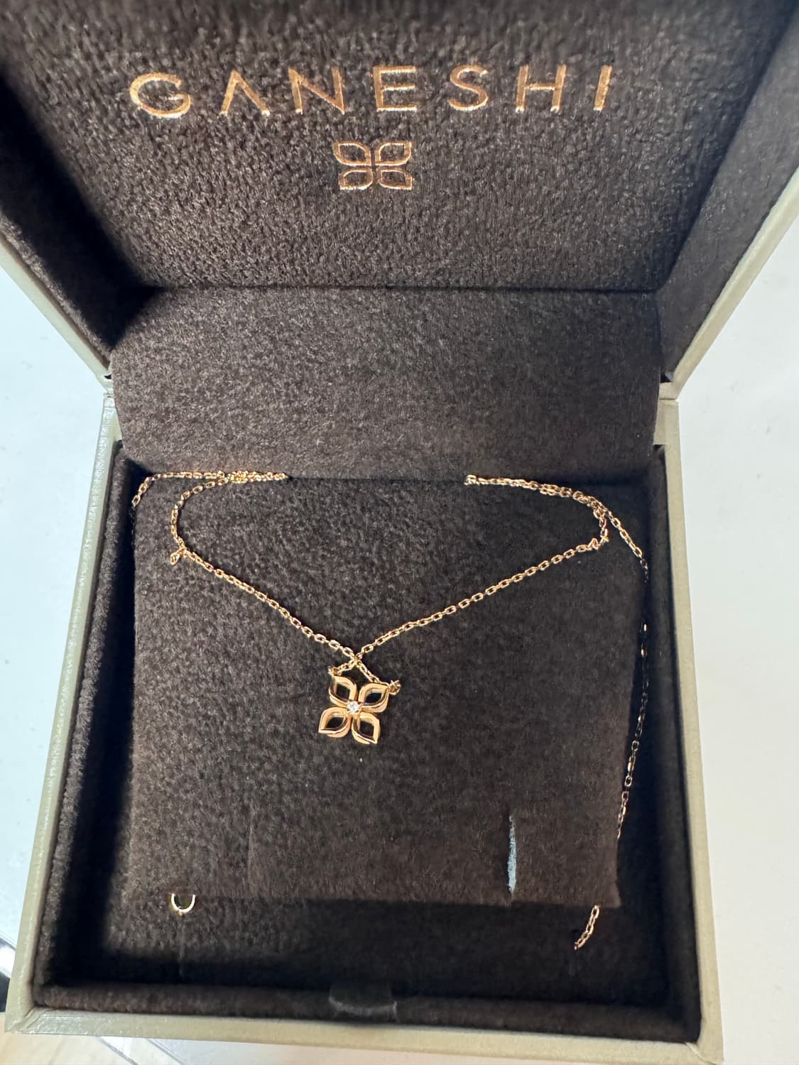 가네시 18K 목걸이 베로니카 양면 다이아 골드 선물 기념일 여자목걸이 상품이미지3