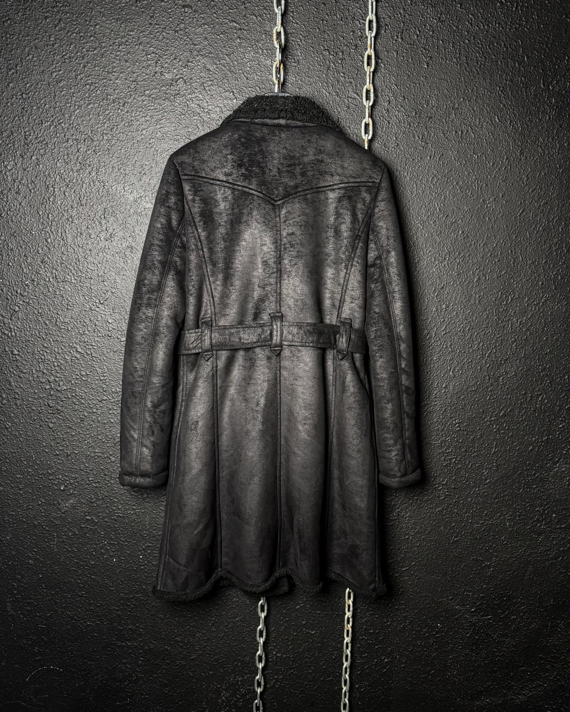 COMME CA DU MODE – Belted Shearling Coat 상품이미지10