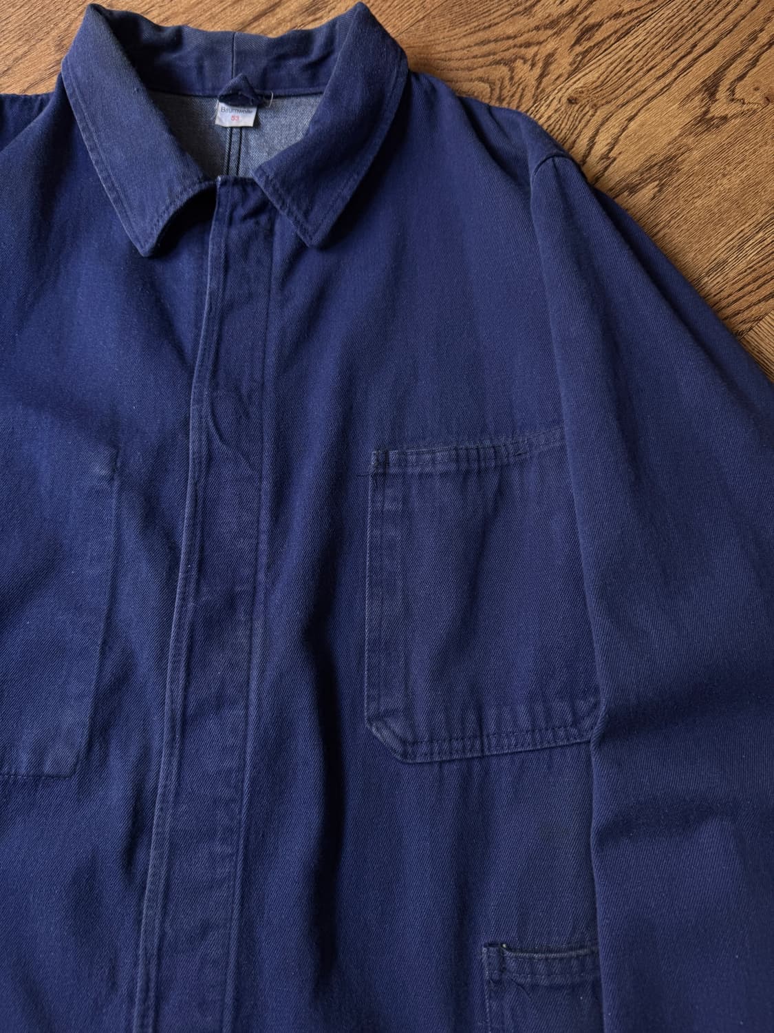 [L]빈티지 워싱 3포켓 몰스킨 프렌치 워크 자켓 상품이미지3