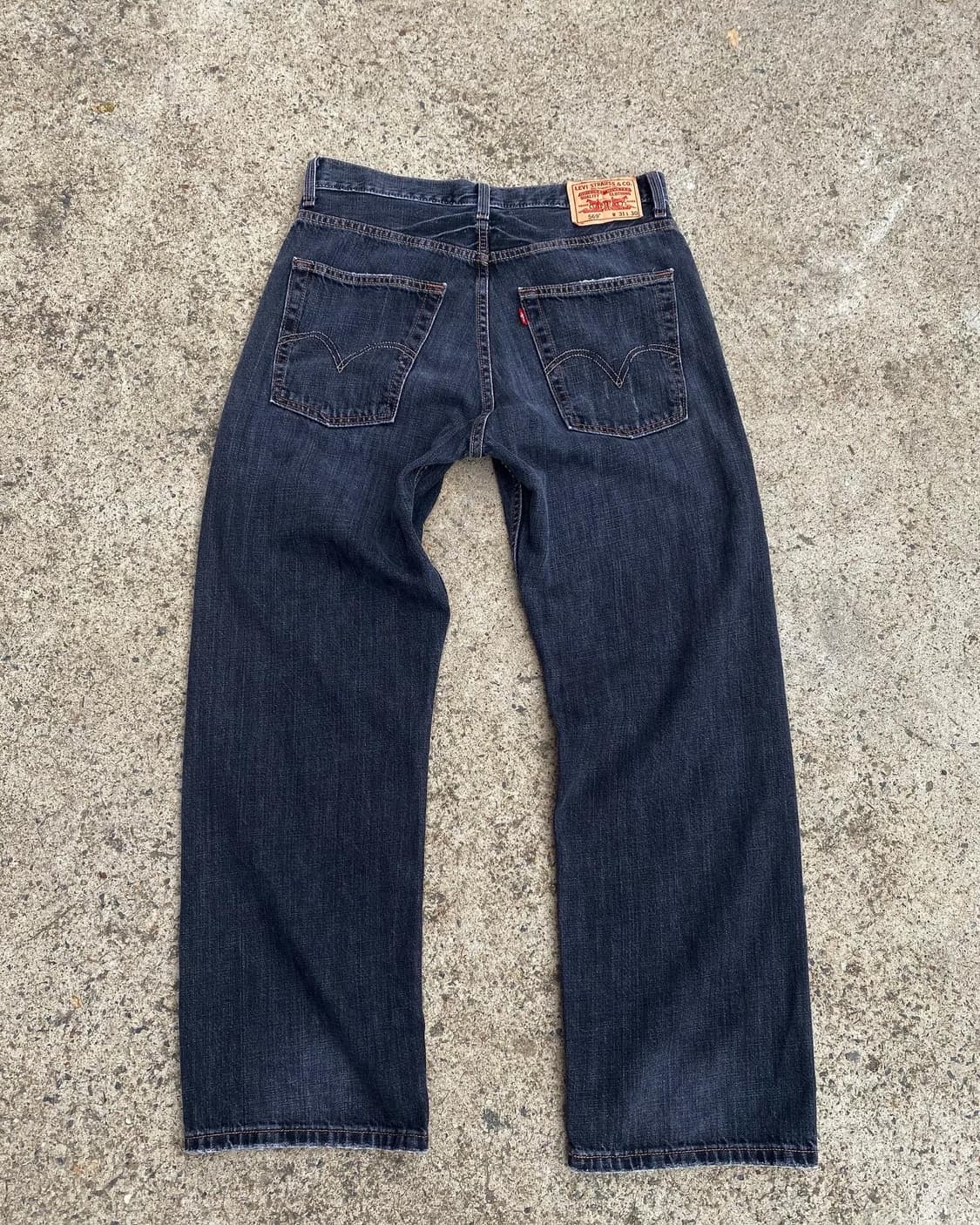 00s Levi's 569 루즈 스트레이트 진 상품이미지4