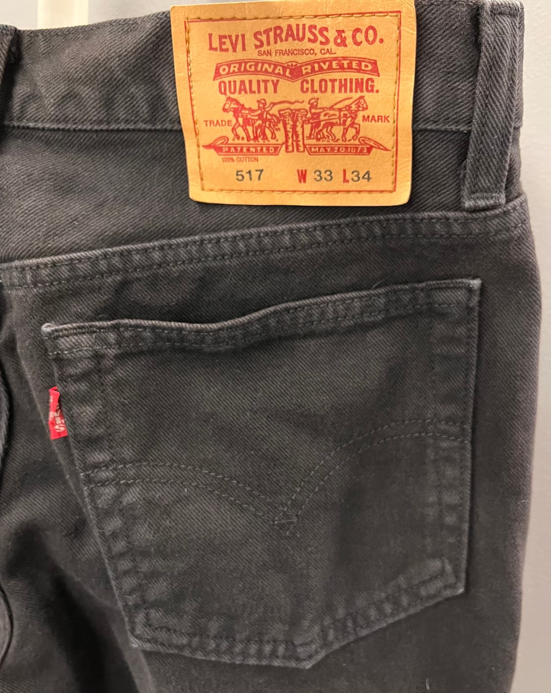 리바이스 517 부츠컷 청바지 W33 상품이미지3