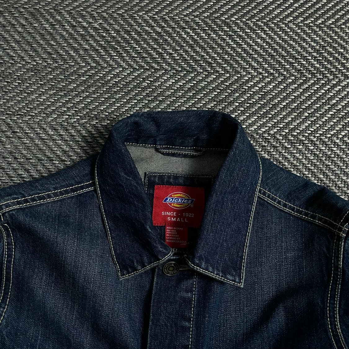 디키즈 USA 인디고 데님 트러커 자켓o 4734 상품이미지6