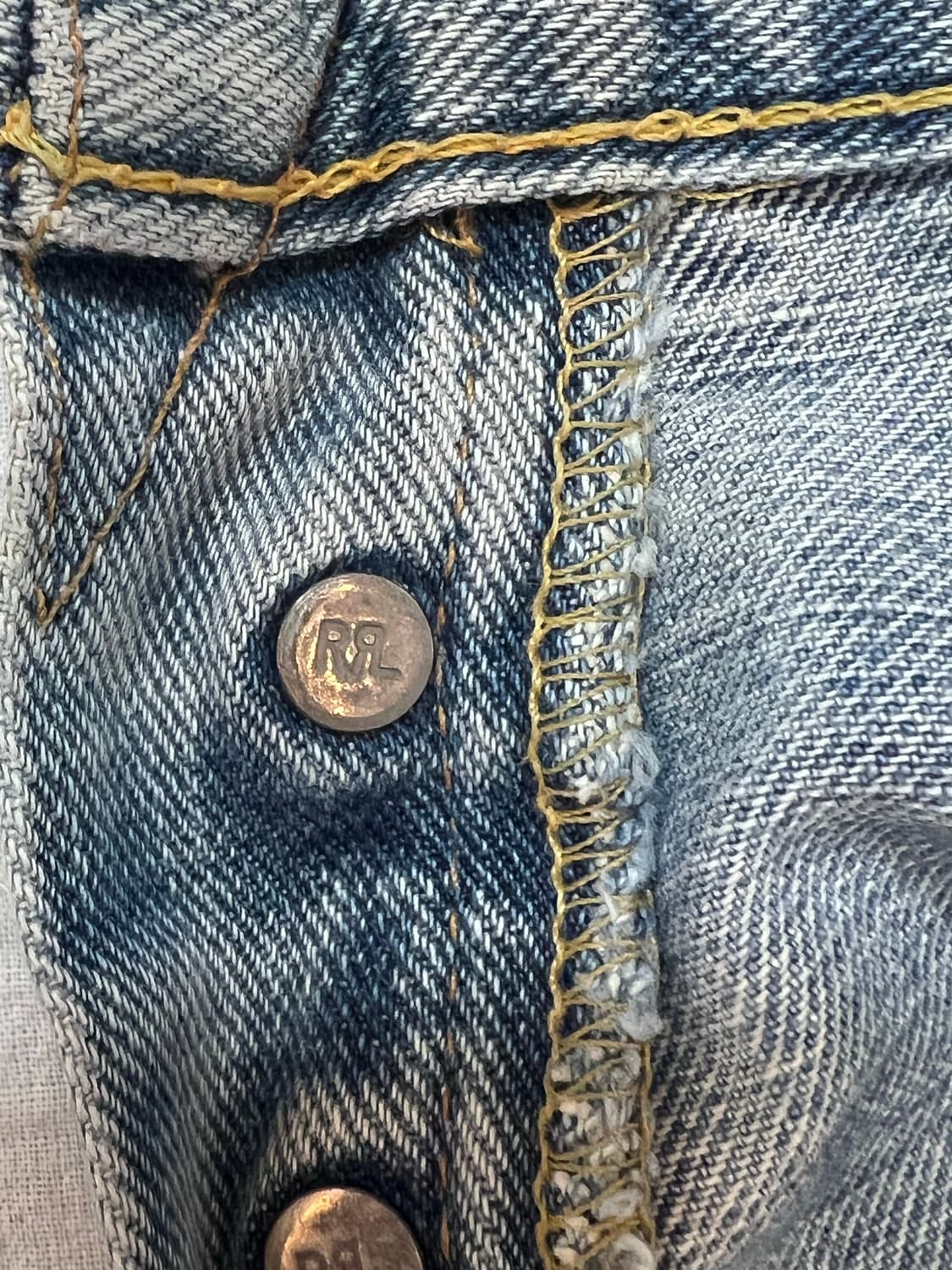 RRL 스트레이트 레그 핏 USA 메이드 셀비지 31/30 상품이미지5