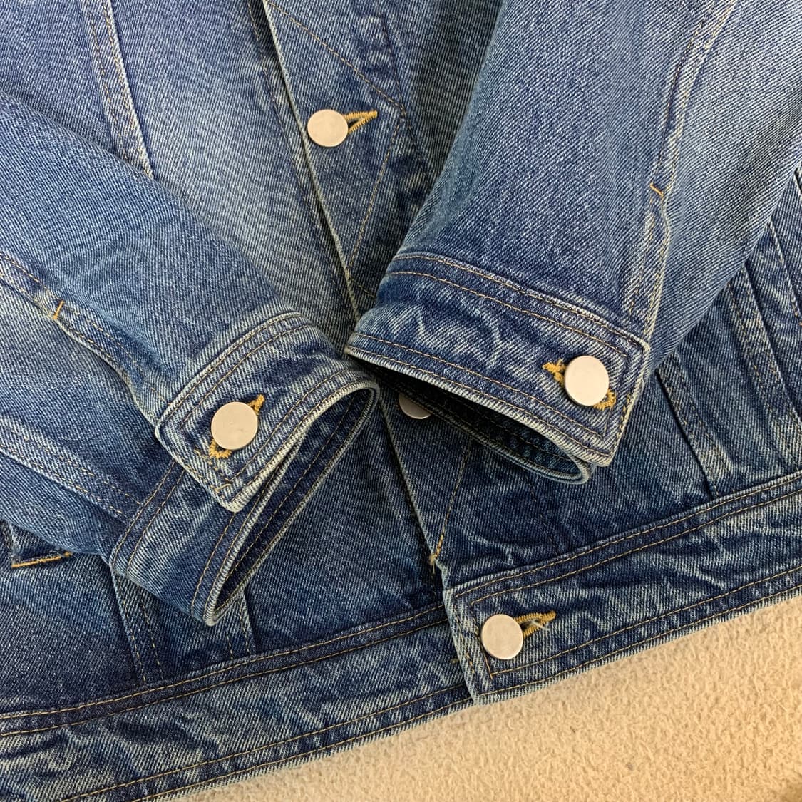 [새상품] 덴메이드 데님자켓(L)남자 청자켓 남성자켓 상품이미지6